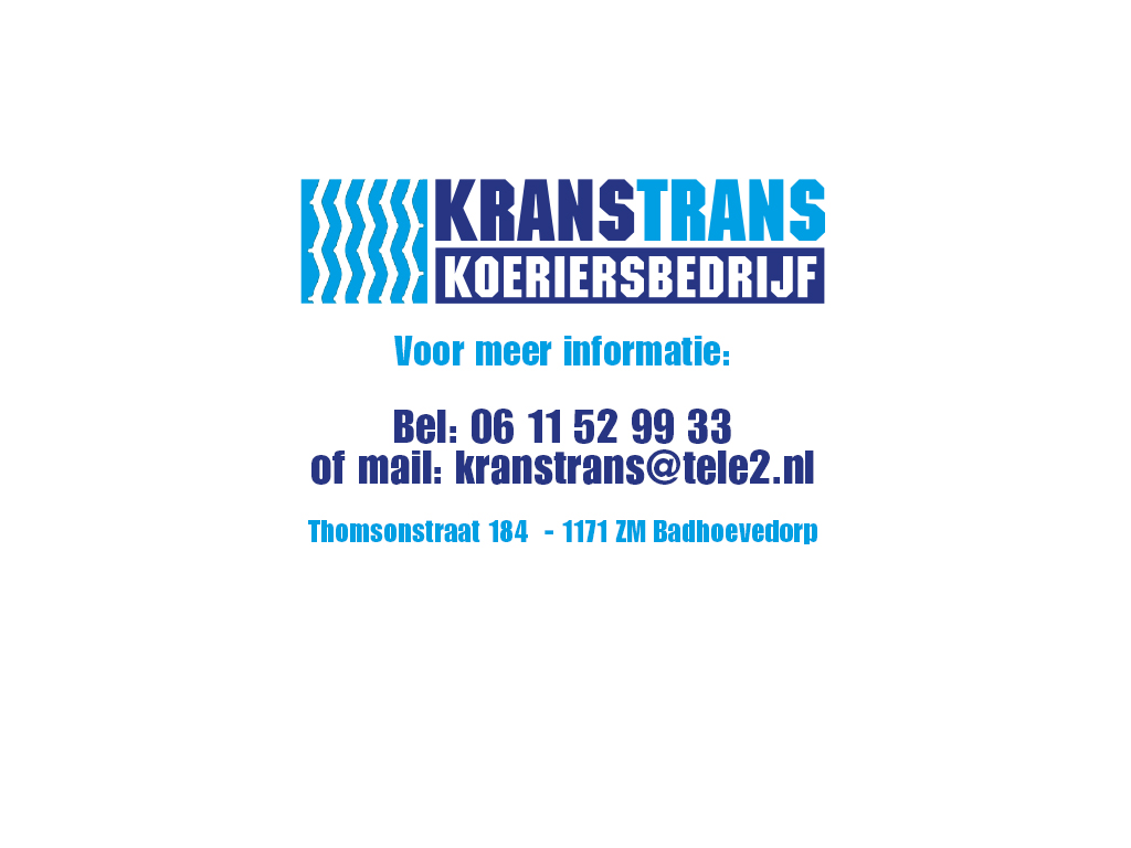 kranstrans